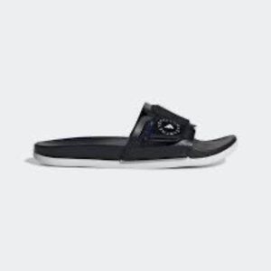 Adidas WStella McCartney Shoes Womens 5.5 Black Slides Slip On Casual Sandals